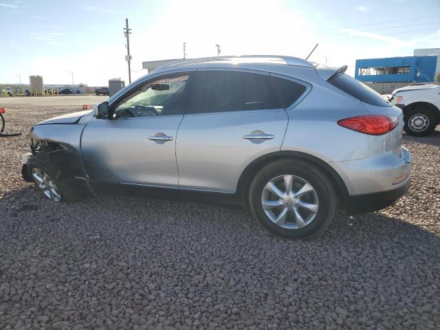 JN1AJ0HP8AM703488 - 2010 INFINITI EX35 BASE SILVER photo 2