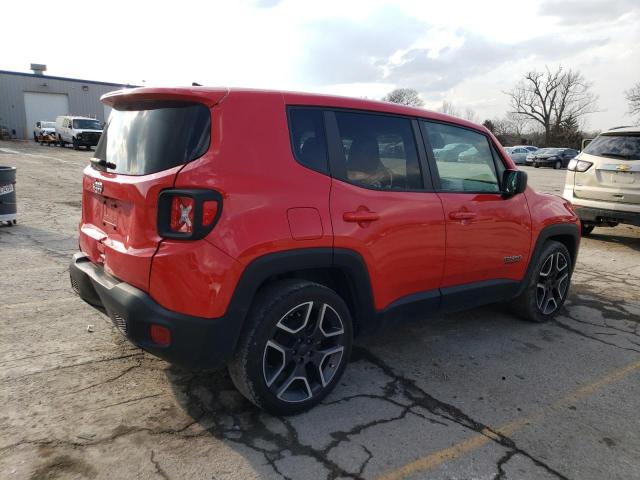 ZACNJAAB8LPL70469 - 2020 JEEP RENEGADE SPORT RED photo 3