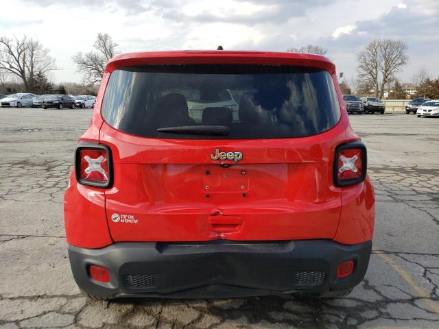 ZACNJAAB8LPL70469 - 2020 JEEP RENEGADE SPORT RED photo 6