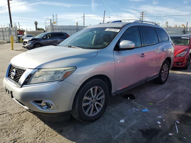 5N1AR2MN3FC653162 - 2015 NISSAN PATHFINDER S GRAY photo 1