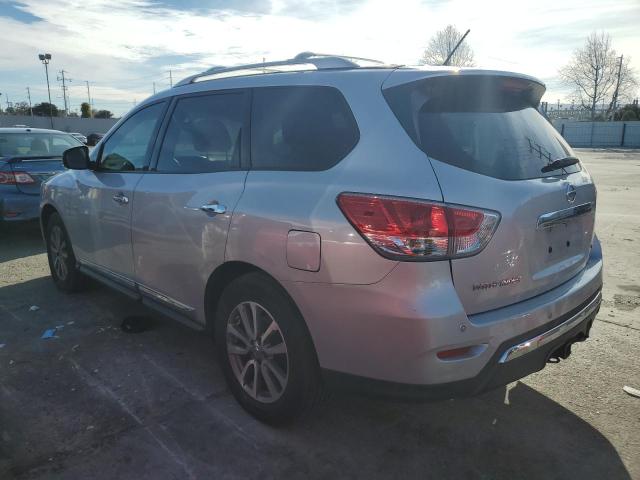 5N1AR2MN3FC653162 - 2015 NISSAN PATHFINDER S GRAY photo 2