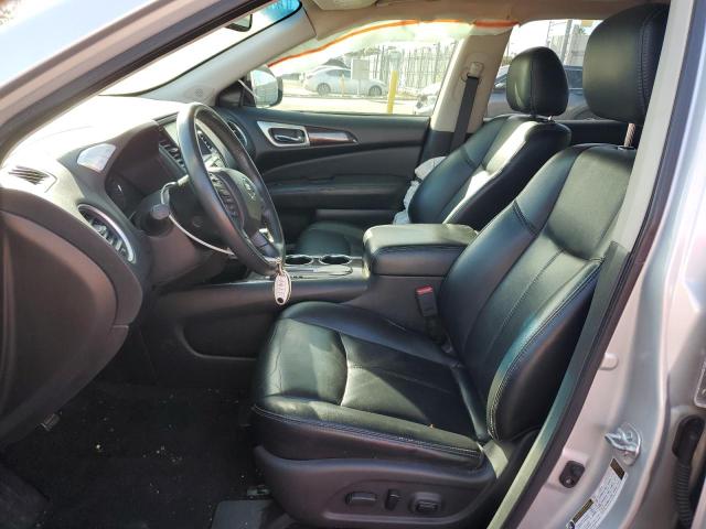 5N1AR2MN3FC653162 - 2015 NISSAN PATHFINDER S GRAY photo 7