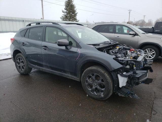 JF2GTHSC0PH225348 - 2023 SUBARU CROSSTREK SPORT GRAY photo 4