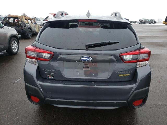 JF2GTHSC0PH225348 - 2023 SUBARU CROSSTREK SPORT GRAY photo 6