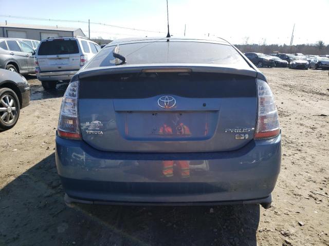 JTDKB20U377584493 - 2007 TOYOTA PRIUS BLUE photo 6