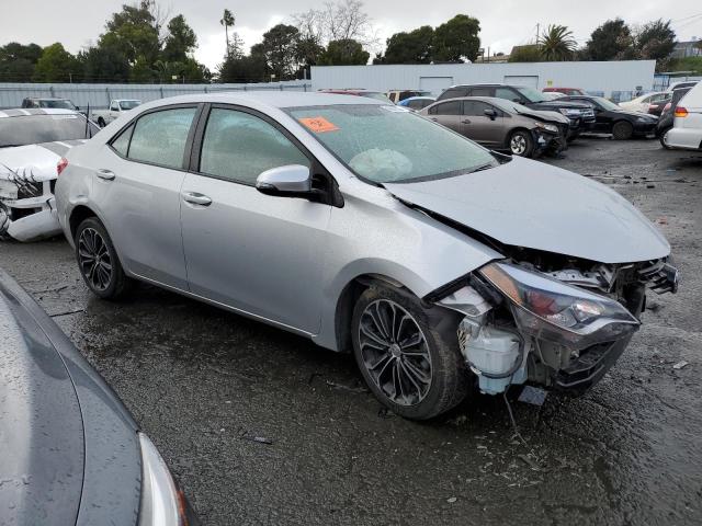 5YFBURHE9EP053889 - 2014 TOYOTA COROLLA L SILVER photo 4