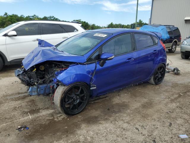 3FADP4GX1EM239932 - 2014 FORD FIESTA ST BLUE photo 1