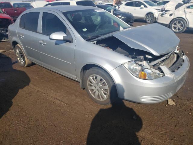 1G1AD5F51A7125485 - 2010 CHEVROLET COBALT 1LT SILVER photo 4