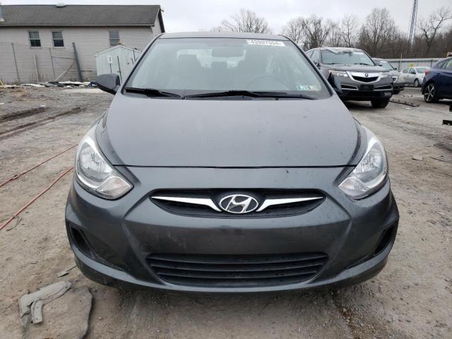 KMHCT4AE3CU067397 - 2012 HYUNDAI ACCENT GLS GRAY photo 5