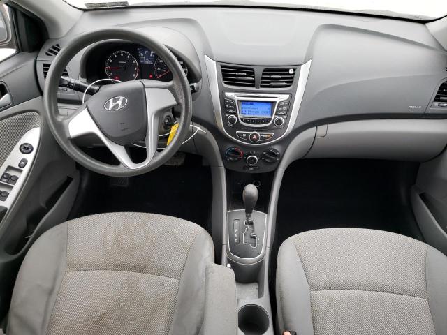 KMHCT4AE3CU067397 - 2012 HYUNDAI ACCENT GLS GRAY photo 8