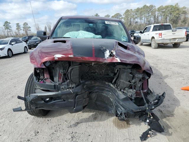 1C6RR6LT4KS704139 - 2019 RAM 1500 CLASS SLT BURGUNDY photo 5