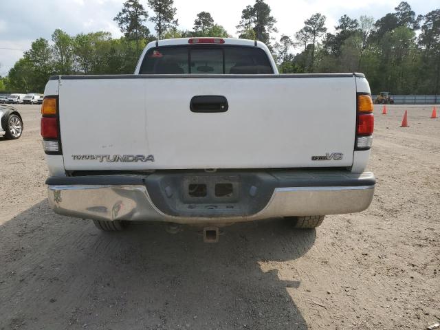 5TBRT34143S346453 - 2003 TOYOTA TUNDRA ACCESS CAB SR5 WHITE photo 6