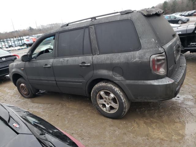 2HKYF18757H516425 - 2007 HONDA PILOT EXL GRAY photo 2