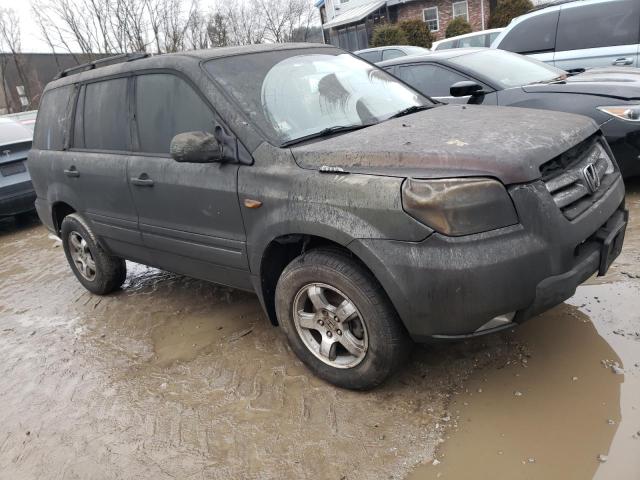 2HKYF18757H516425 - 2007 HONDA PILOT EXL GRAY photo 4