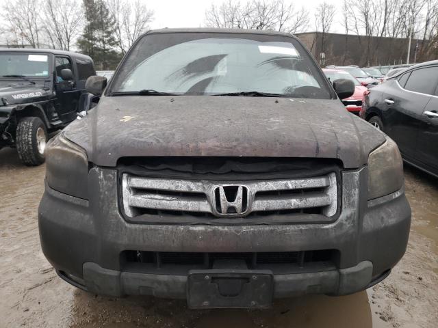 2HKYF18757H516425 - 2007 HONDA PILOT EXL GRAY photo 5