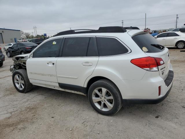 4S4BRDPC3D2302720 - 2013 SUBARU OUTBACK 3.6R LIMITED WHITE photo 2