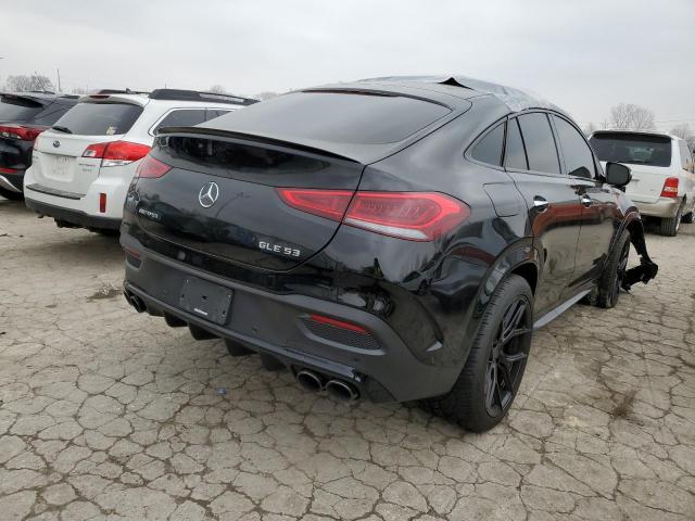 4JGFD6BBXNA738479 - 2022 MERCEDES-BENZ GLE COUPE AMG 53 4MATIC BLACK photo 3