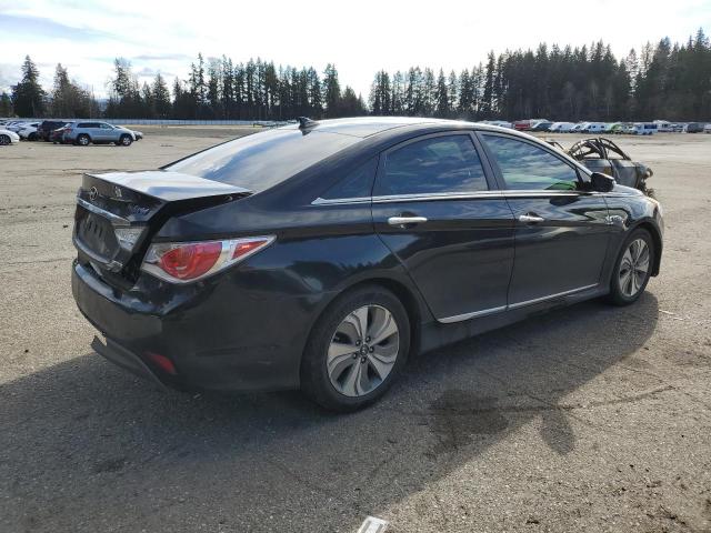 KMHEC4A40DA089666 - 2013 HYUNDAI SONATA HYBRID BLACK photo 3