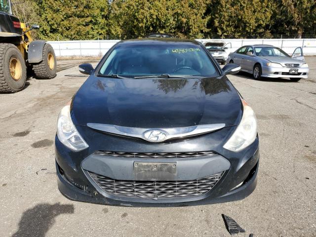 KMHEC4A40DA089666 - 2013 HYUNDAI SONATA HYBRID BLACK photo 5