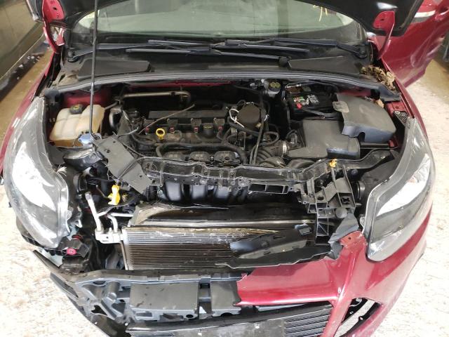 1FADP3N29EL448872 - 2014 FORD FOCUS TITANIUM RED photo 11