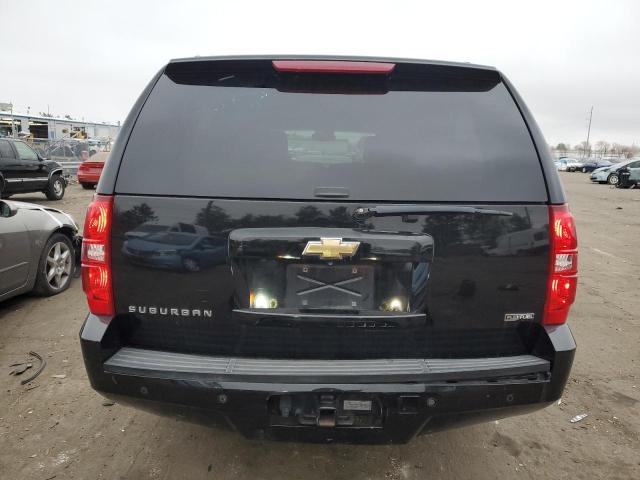 1GNFK16387J327298 - 2007 CHEVROLET SUBURBAN K1500 BLACK photo 6