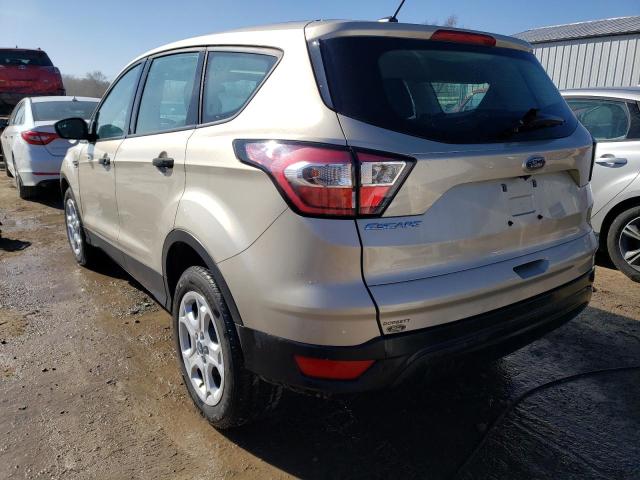 1FMCU0F73JUA40620 - 2018 FORD ESCAPE S TAN photo 2