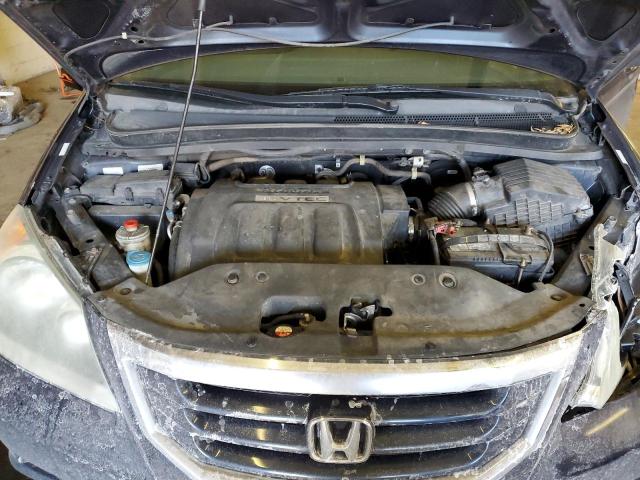 5FNRL38489B407294 - 2009 HONDA ODYSSEY EX BLUE photo 12