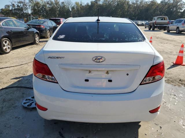 KMHCT4AEXGU162593 - 2016 HYUNDAI ACCENT SE WHITE photo 6