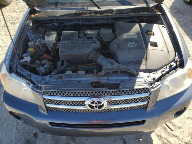 JTEEW21A660007630 - 2006 TOYOTA HIGHLANDER HYBRID BLUE photo 11