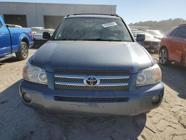 JTEEW21A660007630 - 2006 TOYOTA HIGHLANDER HYBRID BLUE photo 5