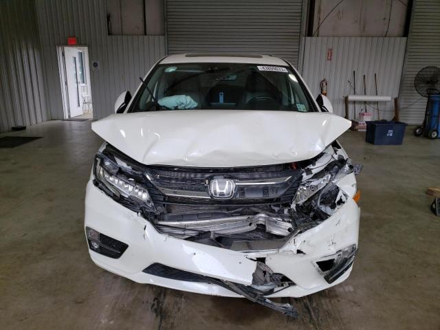 5FNRL6H92KB109178 - 2019 HONDA ODYSSEY ELITE WHITE photo 5