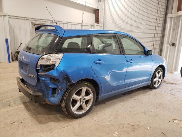 2T1KR32E17C647922 - 2007 TOYOTA COROLLA MA XR BLUE photo 3