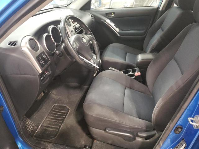 2T1KR32E17C647922 - 2007 TOYOTA COROLLA MA XR BLUE photo 7