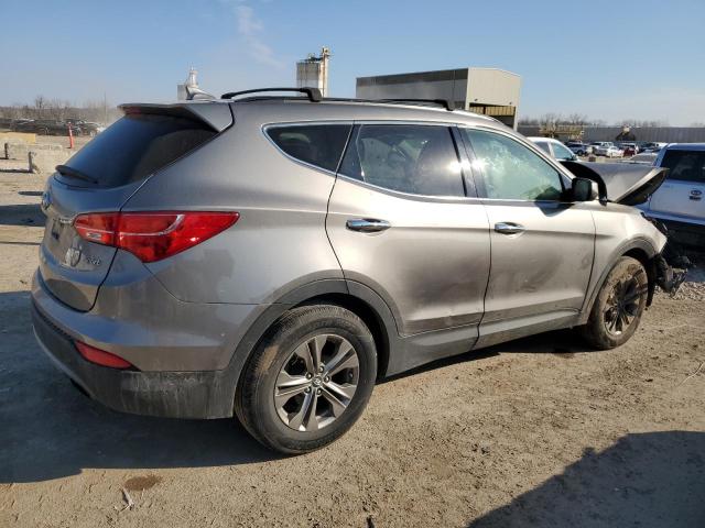 5XYZU3LB1EG158634 - 2014 HYUNDAI SANTA FE S GRAY photo 3