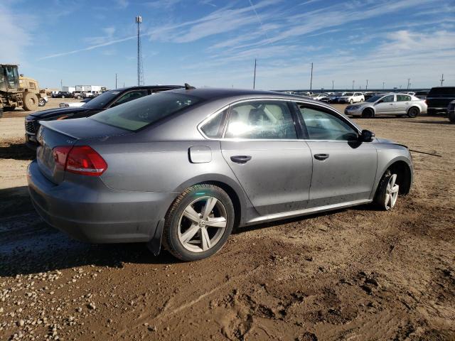 1VWAS7A31EC024519 - 2014 VOLKSWAGEN PASSAT S GRAY photo 3