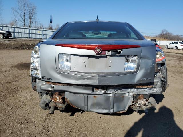 1G6DP567450175313 - 2005 CADILLAC CTS HI FEATURE V6 GRAY photo 6