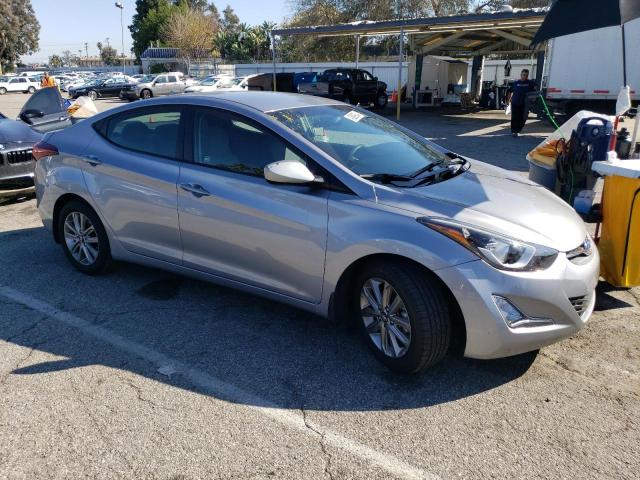 5NPDH4AE3FH609185 - 2015 HYUNDAI ELANTRA SE SILVER photo 4