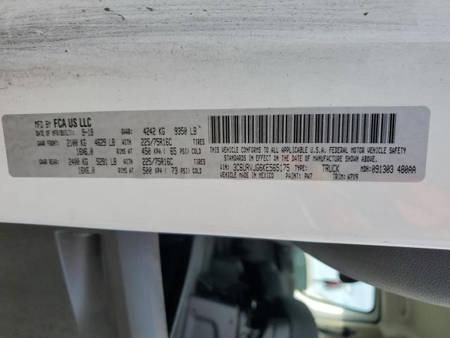 3C6URVJG6KE565175 - 2019 RAM PROMASTER 3500 HIGH თეთრი ფოტო 13