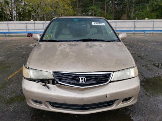 2HKRL186X1H599717 - 2001 HONDA ODYSSEY EX GOLD photo 5