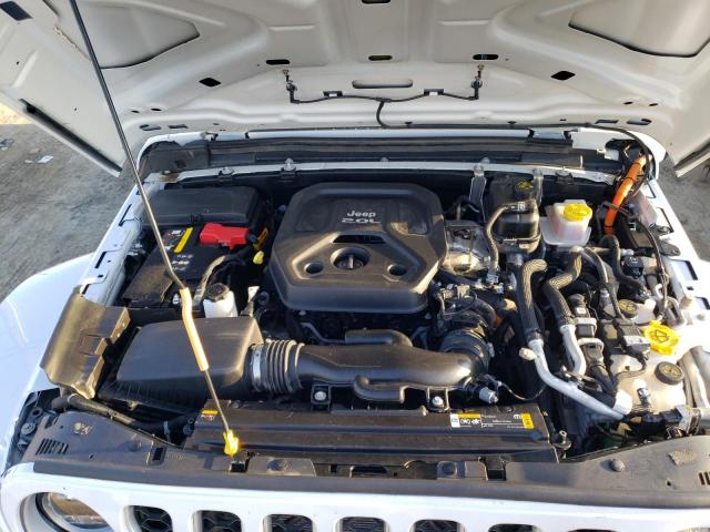 1C4JJXP60MW802720 - 2021 JEEP WRANGLER U SAHARA 4XE WHITE photo 11
