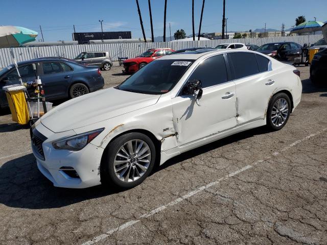 JN1EV7APXLM202372 - 2020 INFINITI Q50 PURE WHITE photo 1