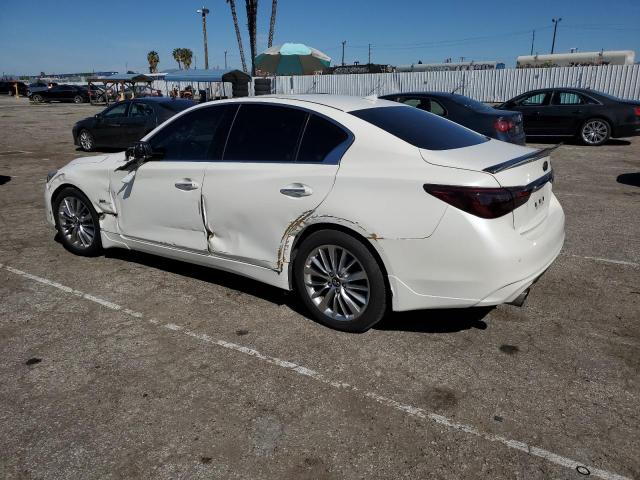 JN1EV7APXLM202372 - 2020 INFINITI Q50 PURE WHITE photo 2