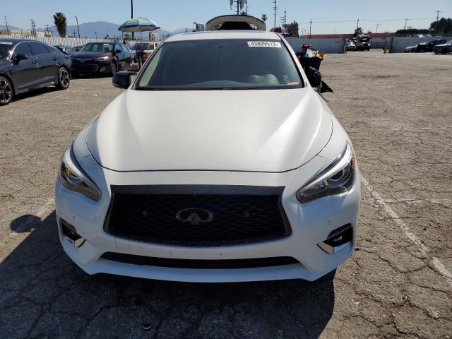 JN1EV7APXLM202372 - 2020 INFINITI Q50 PURE WHITE photo 5