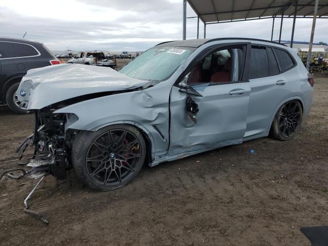5YM13EC08R9U41010 - 2024 BMW X3 M GRAY photo 1