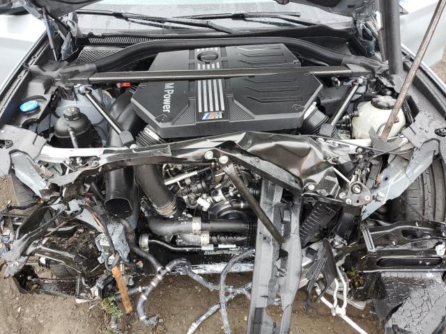 5YM13EC08R9U41010 - 2024 BMW X3 M GRAY photo 12