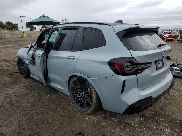 5YM13EC08R9U41010 - 2024 BMW X3 M GRAY photo 2