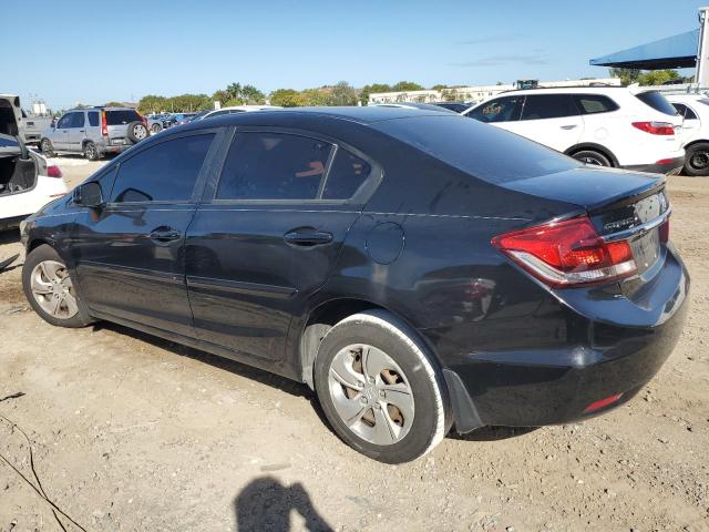 2HGFB2F56DH585804 - 2013 HONDA CIVIC LX BLACK photo 2