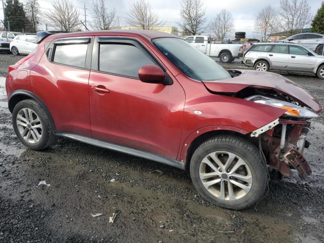 JN8AF5MR5DT202379 - 2013 NISSAN JUKE S RED photo 4