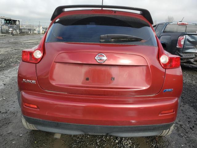 JN8AF5MR5DT202379 - 2013 NISSAN JUKE S RED photo 6