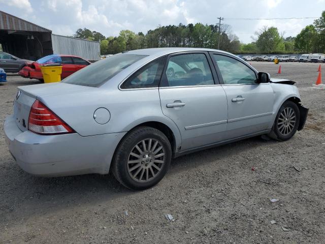 1MEFM42165G611269 - 2005 MERCURY MONTEGO PREMIER SILVER photo 3